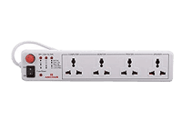 Power Strip Adaptors 5 Plug with Safety Fuse Extension, 3m Wire