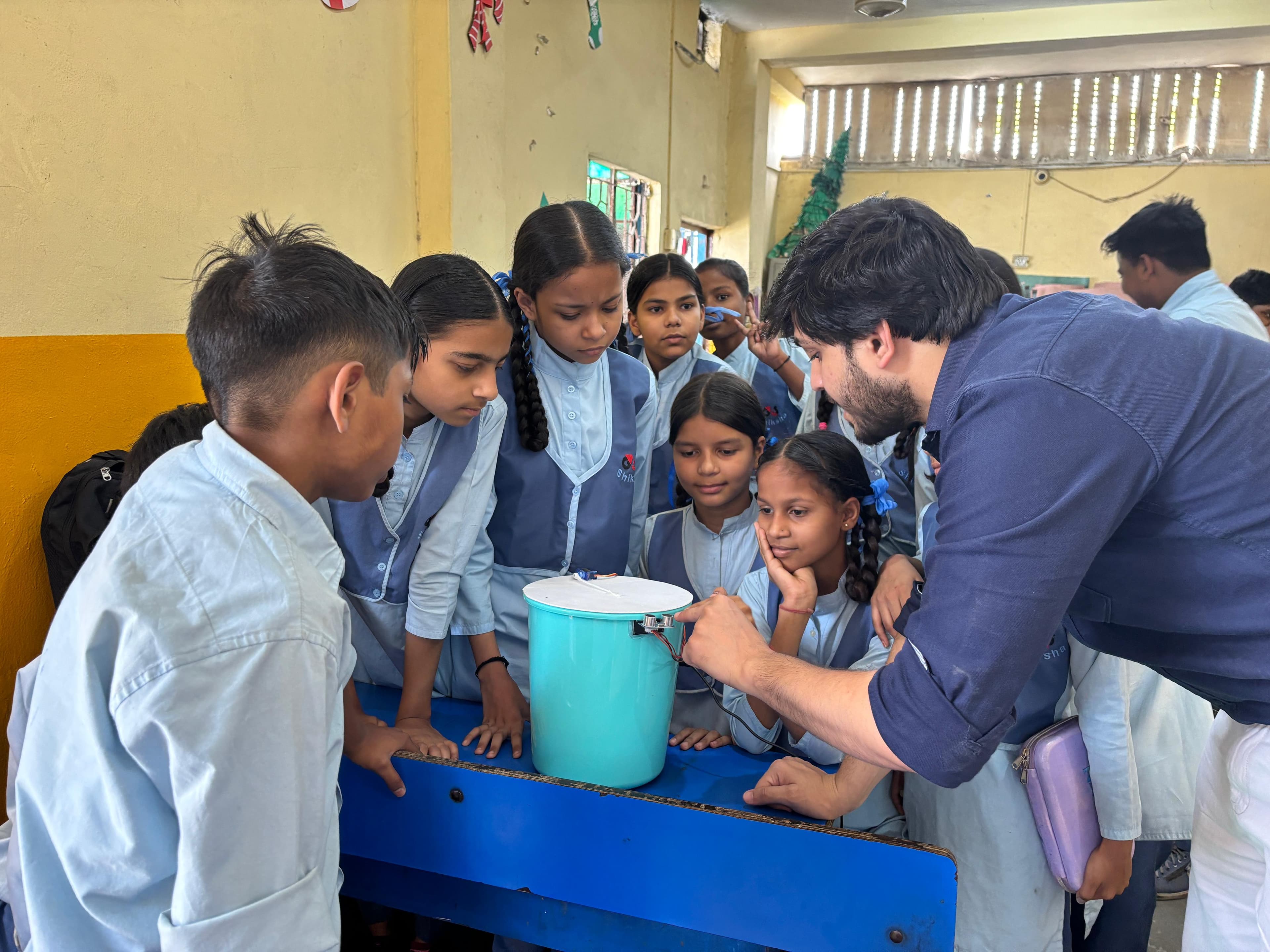 Students engaged in future-ready project work