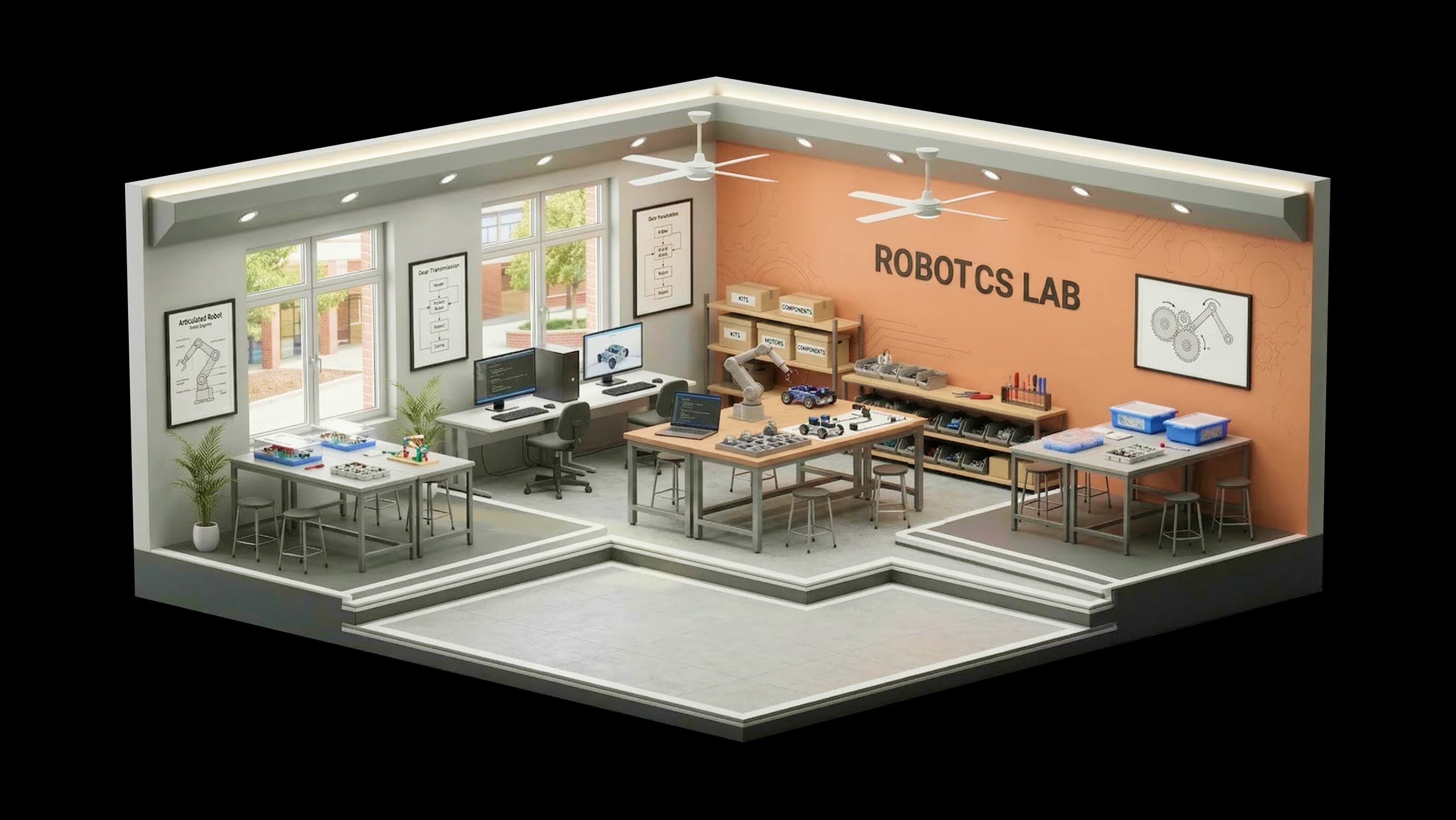 Robotics Lab and robotics kits for schools