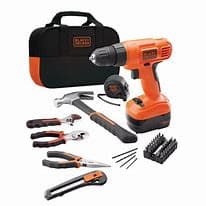 Black & Decker Cordless Drill with 2 Battery Pack