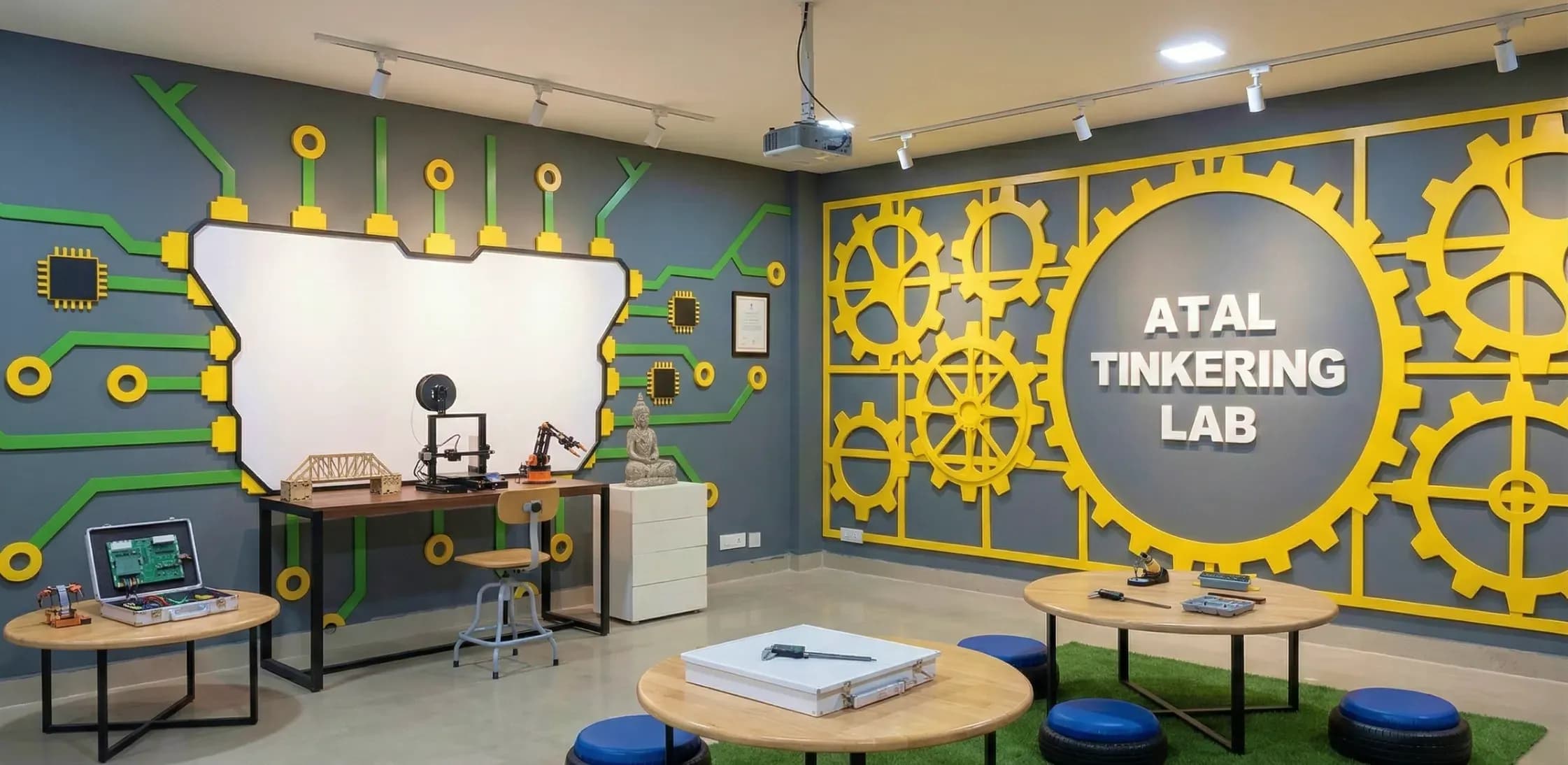 Atal Tinkering Lab setup for schools