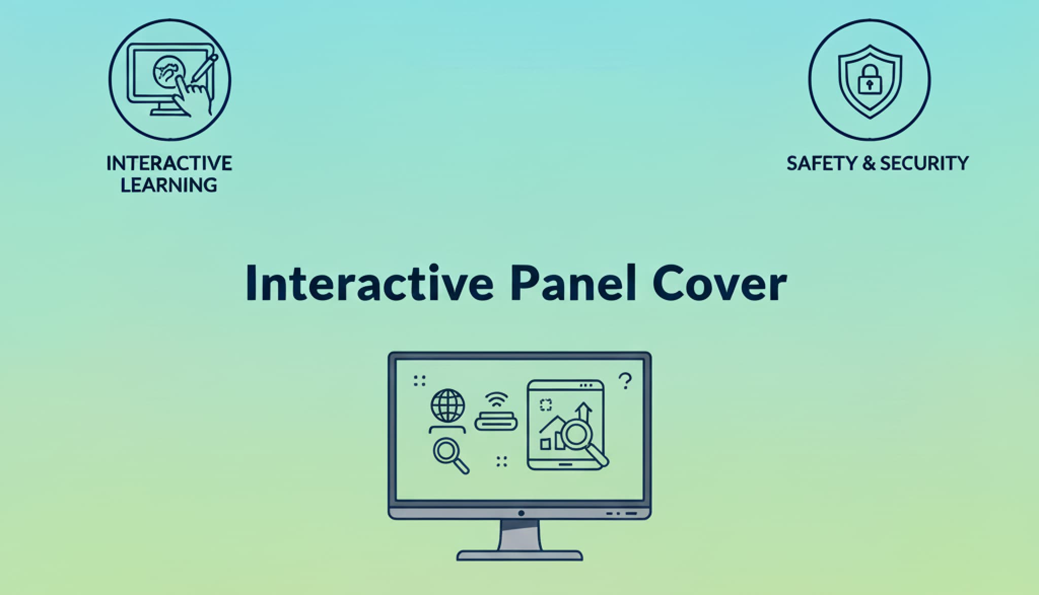 Interactive Panel Cover – Engaging, Safe, and Modern Learning Spaces