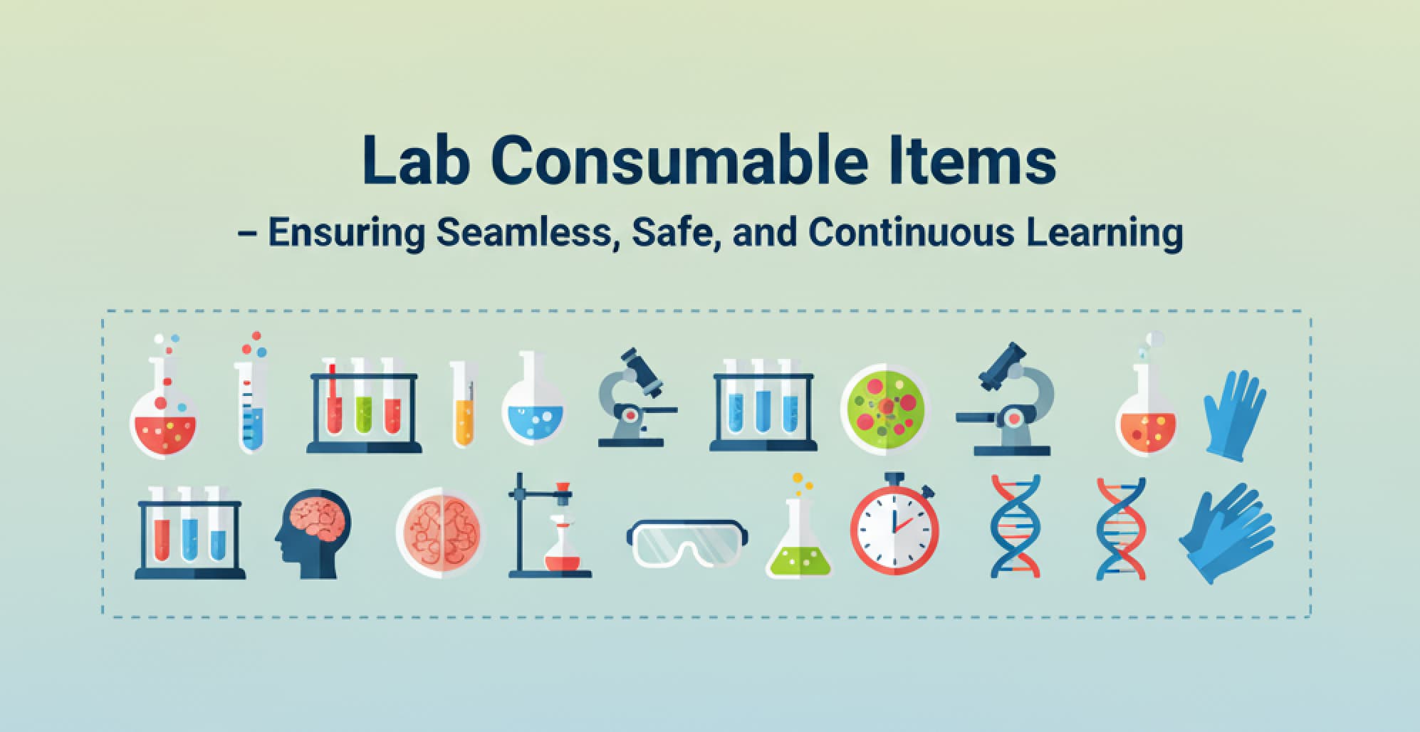 Lab Consumable Items – Ensuring Seamless, Safe, and Continuous Learning