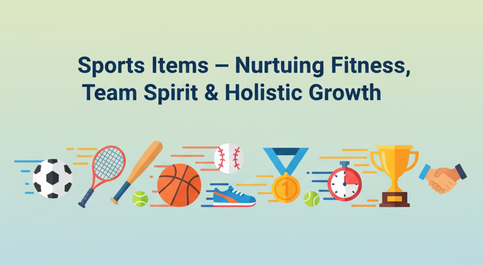 Sports Items – Nurturing Fitness, Team Spirit & Holistic Growth