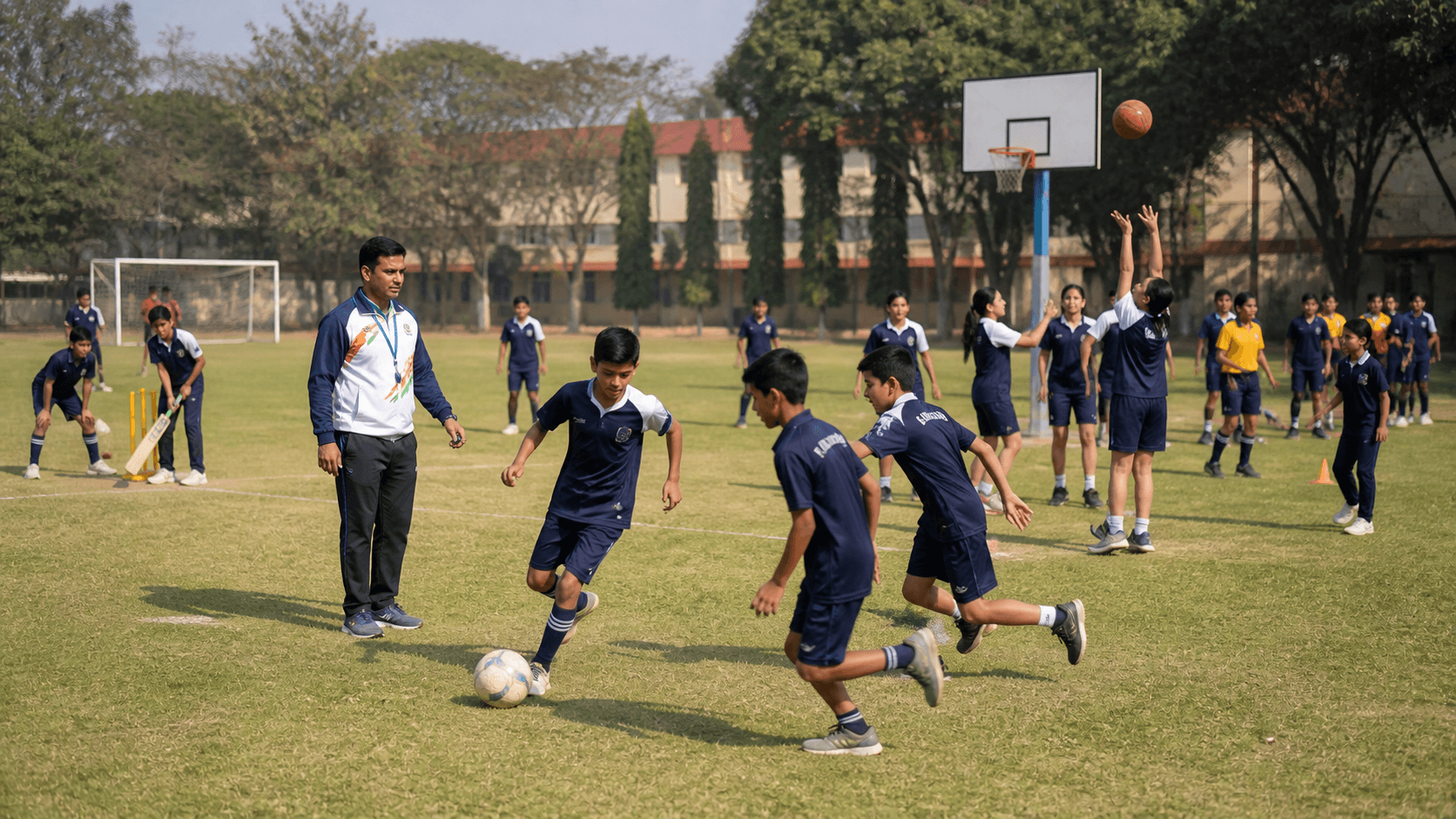 Sports Items Nurturing Fitness, Team Spirit & Holistic Growth