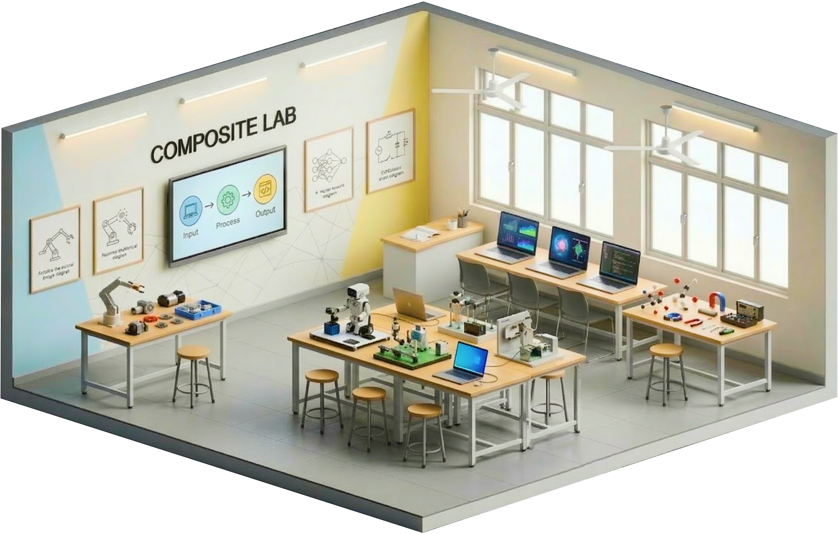 Composite Lab for Schools | Integrated Future Skills Lab