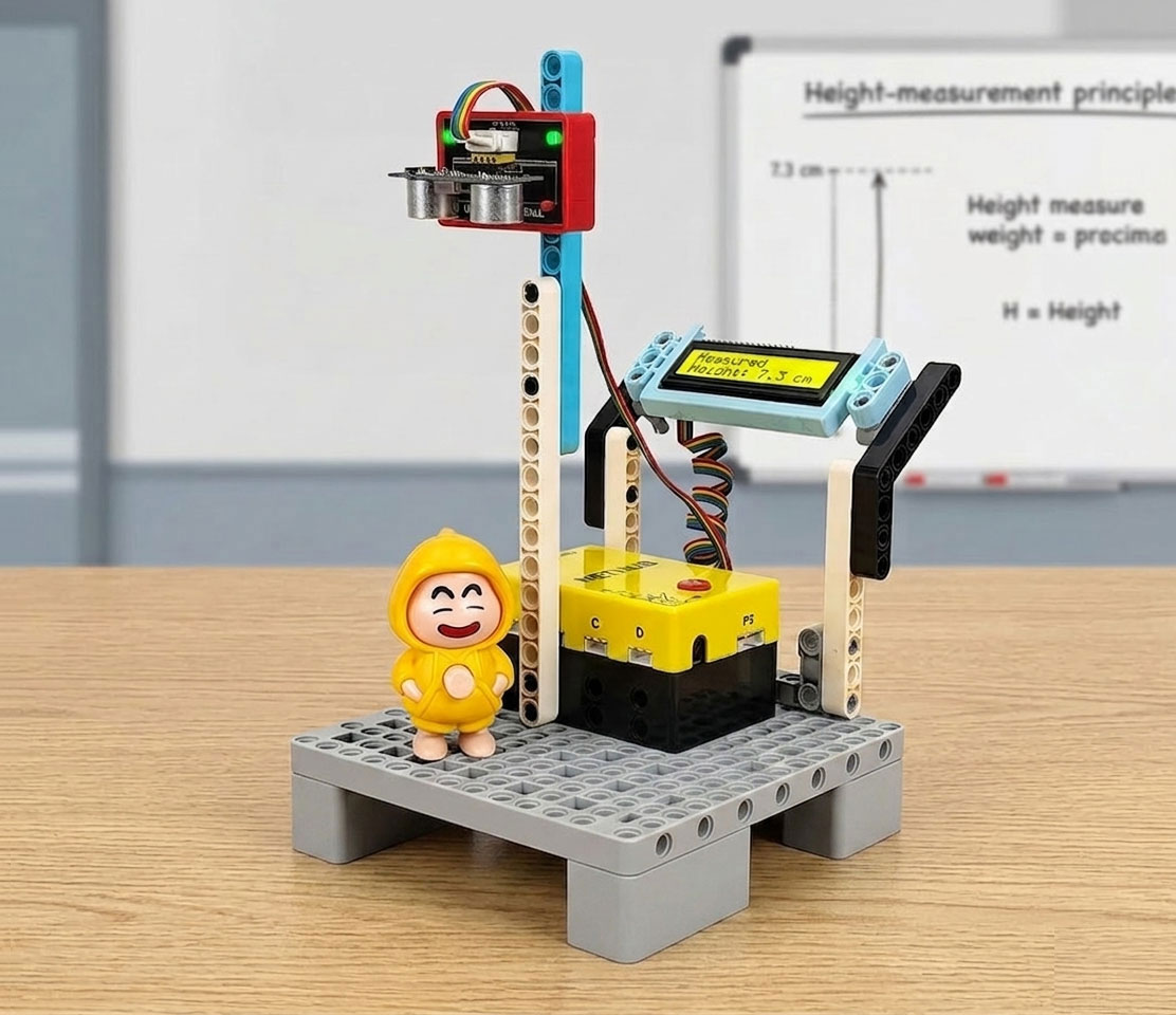 IoT Height Measurement Machine