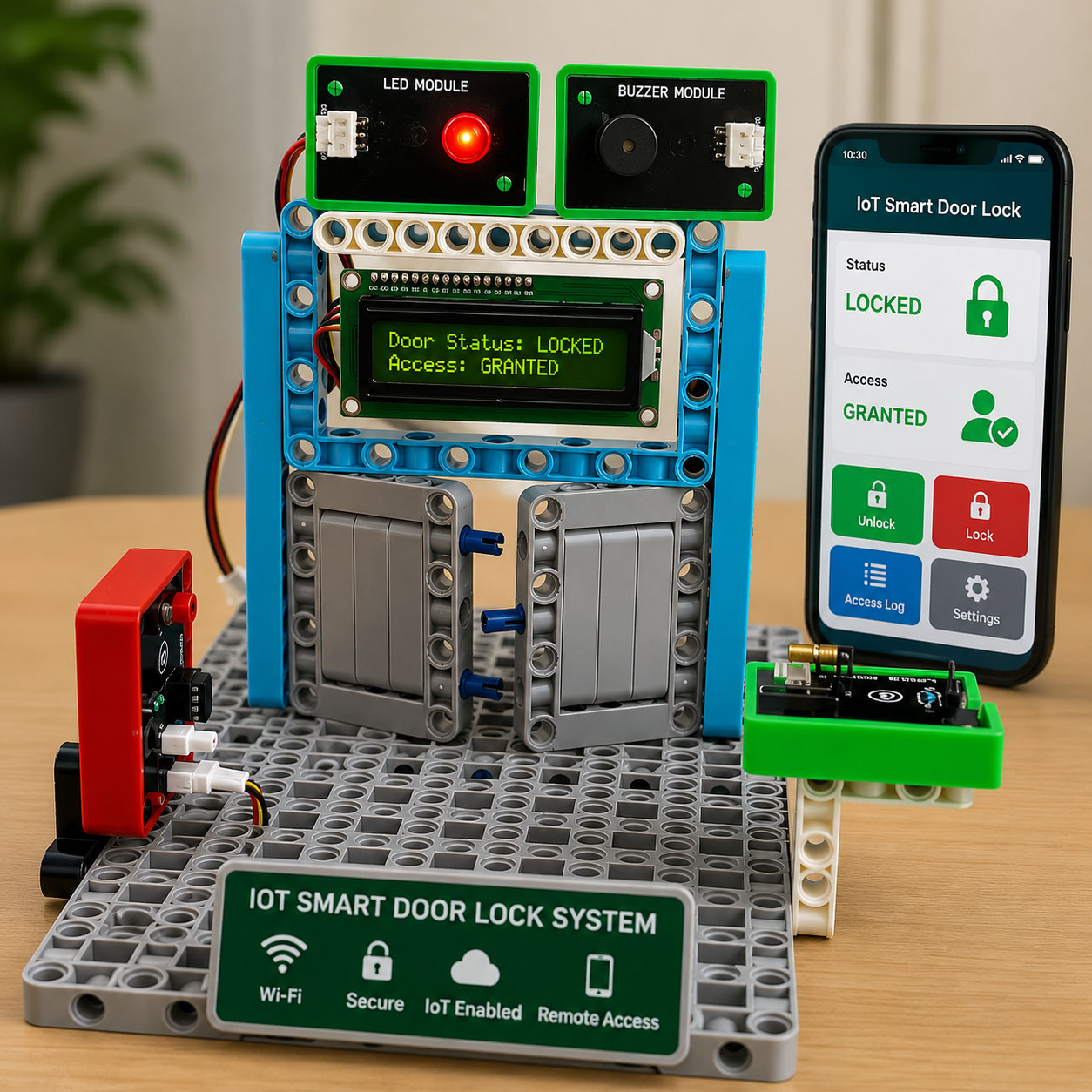 IoT Smart Door Lock System