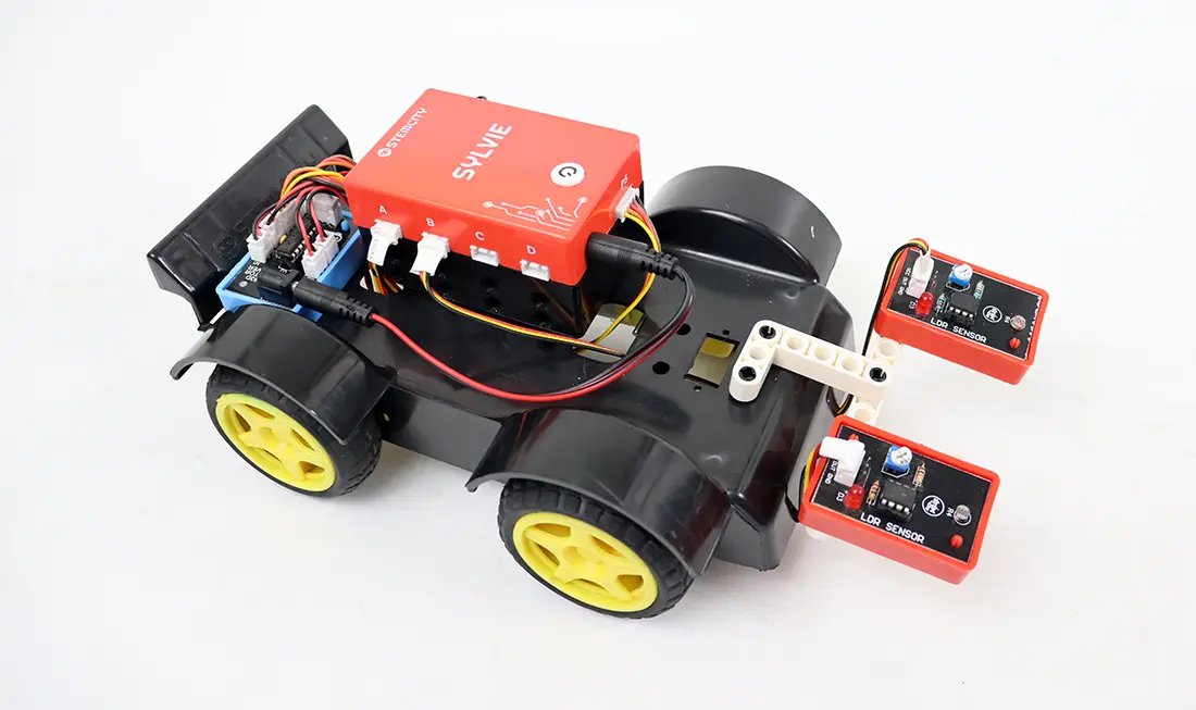 Light Follower Robot