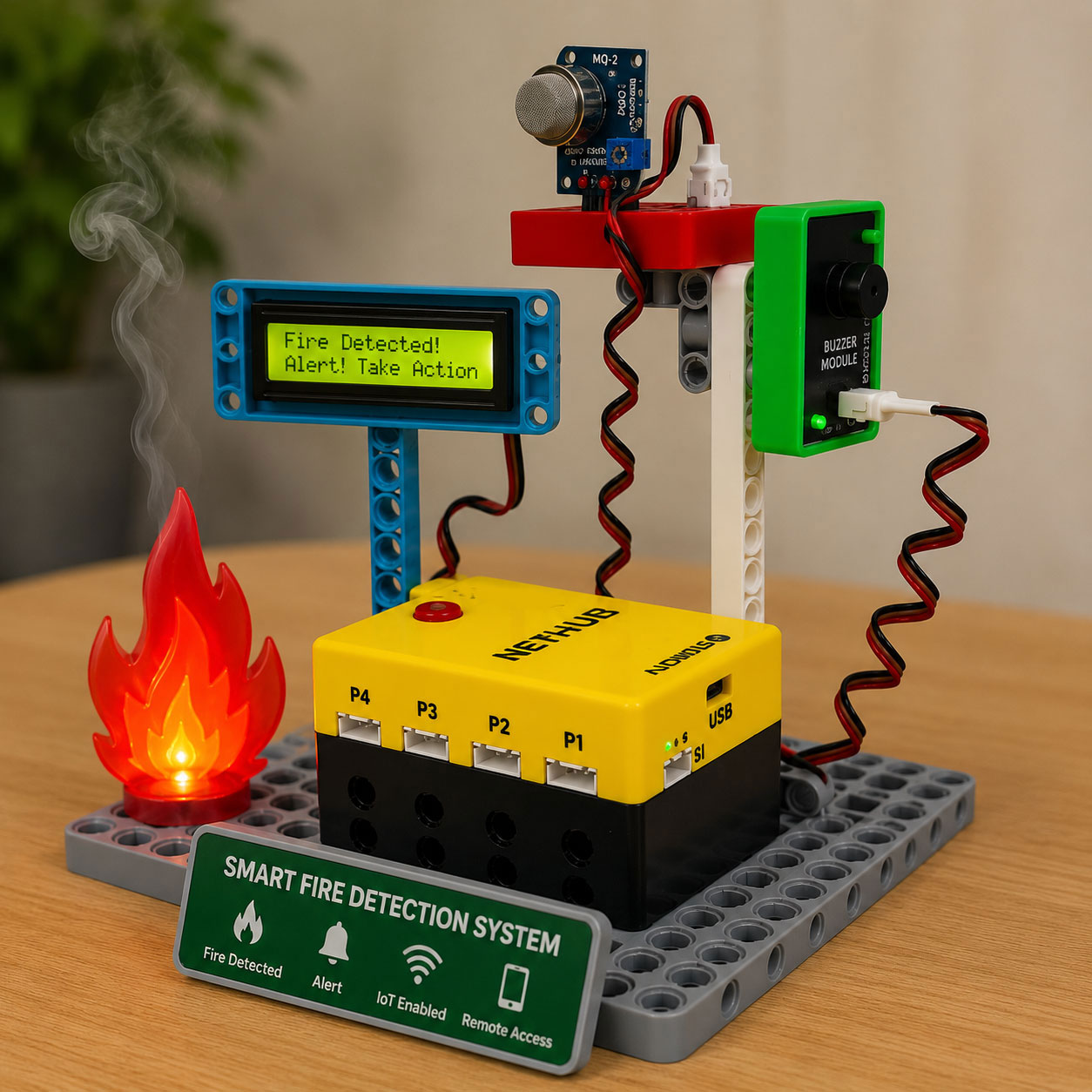 IoT Smart Fire Detection System